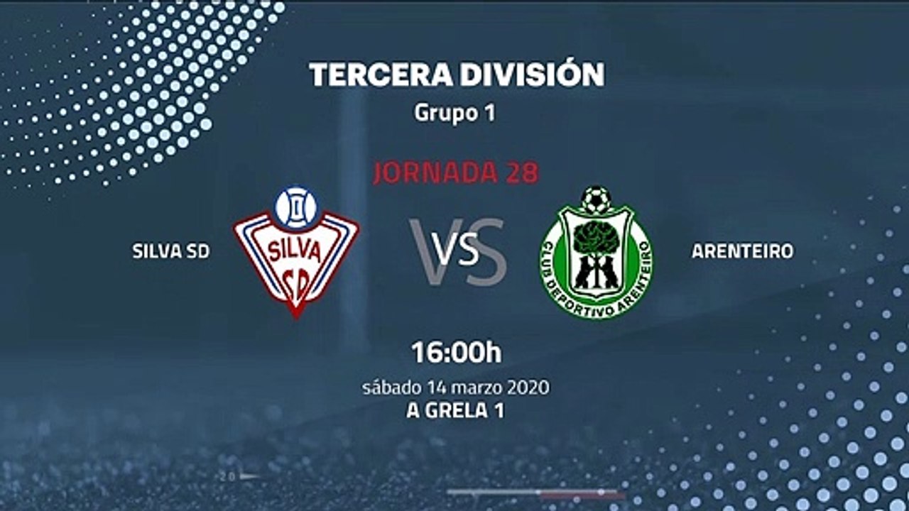 Previa partido entre Silva SD y Arenteiro Jornada 28 Tercera División