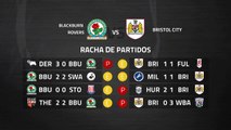 Previa partido entre Blackburn Rovers y Bristol City Jornada 38 Championship