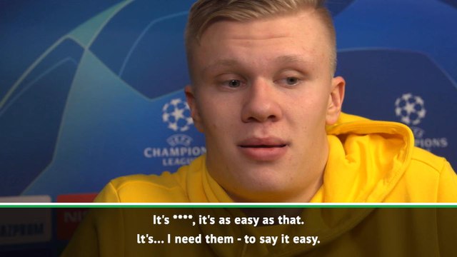 It's **** - Haaland laments atmosphere in fan-free stadium