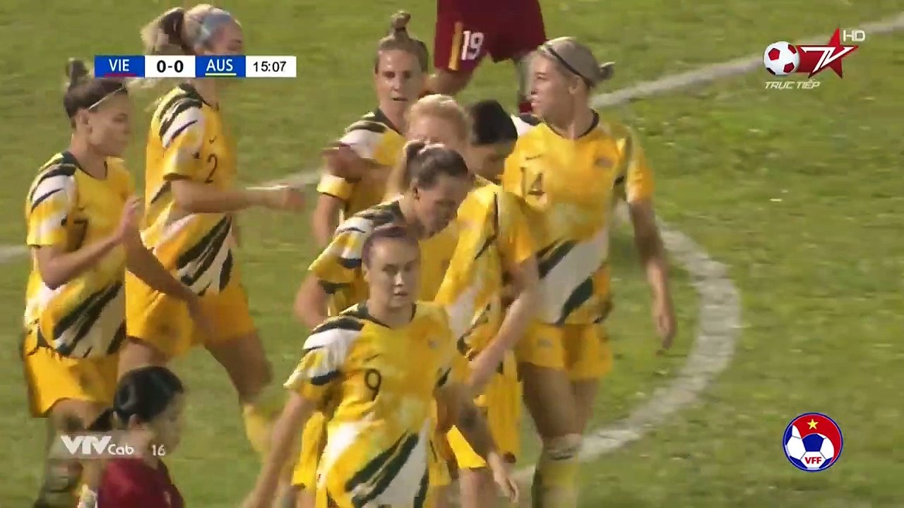 Highlights | Nữ Việt Nam - Nữ Australia | Huỳnh Như lập siêu phẩm, Kim Thanh tỏa sáng | VFF Channel