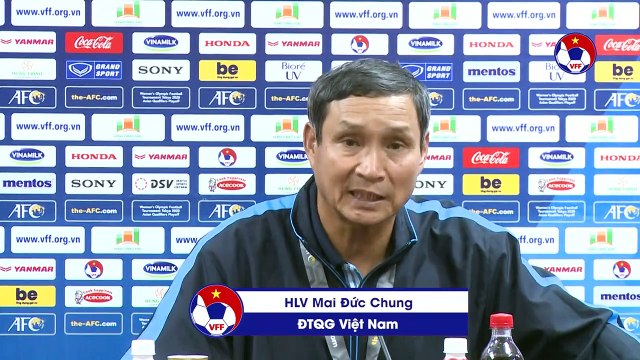 HLV Mai Đức Chung: ĐT nữ Việt Nam đã hoàn thành mục tiêu đề ra trước Australia | VFF Channel