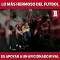Aficionados del Atlanta United ayudan a AMERICANISTA en pleno Estadio Azteca