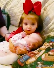 Funny Baby And Siblings Trouble Maker