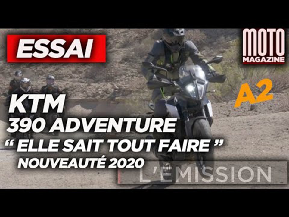 ESSAI KTM 390 ADVENTURE 2020 - La moto polyvalente