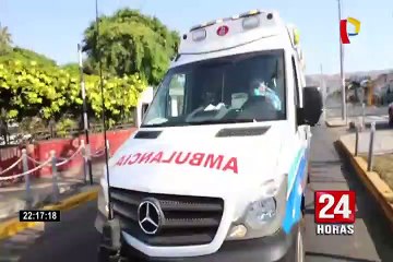 Paciente con coronavirus en estado grave es trasladado al hospital Rebagliati
