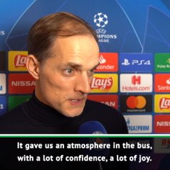 Tuchel praises PSG fans outside stadium