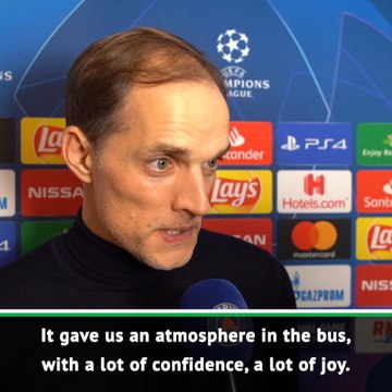 Tuchel praises PSG fans outside stadium