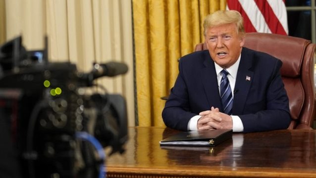 Avrupa'dan gelen tüm seyahatleri askıya alan Trump, İngiltere ve Türkiye'yi muaf tuttu