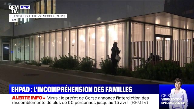 Coronavirus: l'incompréhension des familles qui ne peuvent plus voir leurs proches en Ehpad