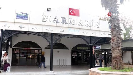 Marmaris Deniz Sınırı Kapısı'nda virüse karşı önlemler arttırıldı