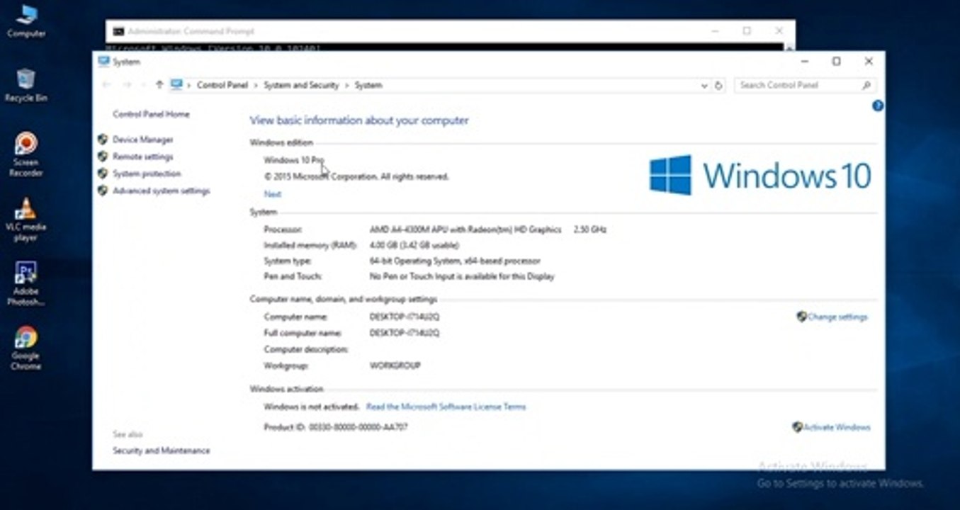 How to Activate Windows 10