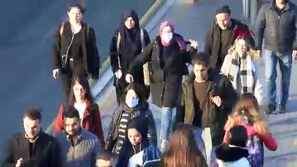 İstanbulluların toplu ulaşımda maskeli önlemi