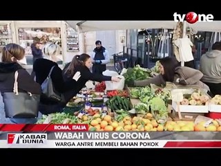 Warga Italia Diisolasi, Melanggar akan Dipidana 3 Bulan