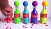Learn Colors with Pj Masks Wrong Heads, Pj Masks Balls Beads 5 Bottles Surprise Toys