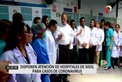 Hospitales de SISOL atenderán casos de coronavirus