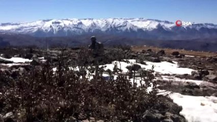 Siirt'te Kapan-7 Garisa operasyonunda teröristlere ait 17 mağara imha edildi