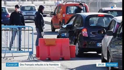 Descargar video: Virus - A la frontière italienne, les contrôles sont nombreux - Des dizaines de Français obligés de faire demi-tour - VIDEO