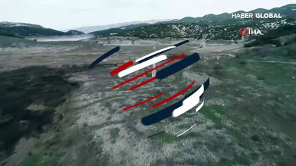 Baraj sularının çekilince ortaya çıktı! Balık tuttukları yere şimdi dua etmek için geliyorlar