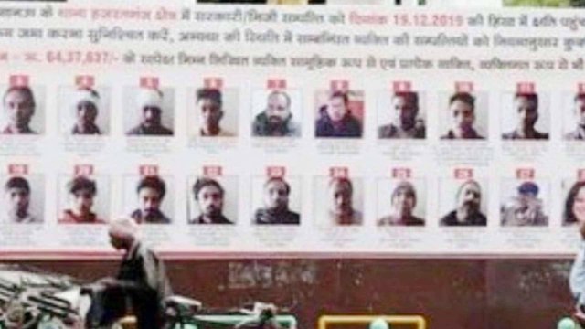 What SC said on anti-CAA protesters' posters in Lucknow