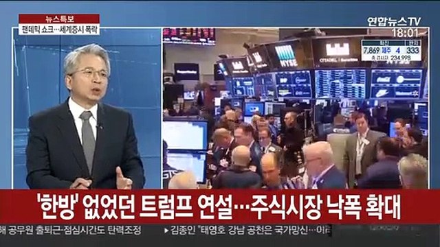 [김대호의 경제읽기] WHO, 코로나19 '팬데믹' 선언…코스피는 '검은 목요일'