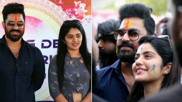 ಶೈನ್ ಜೊತೆ ಹೋಳಿ ಹಬ್ಬದಲ್ಲಿ ಮಿಂದೆದ್ದ ಮೇಘಾ ಶೆಟ್ಟಿ | Shine Shetty | Megha Shetty | Filmibeat Kannada