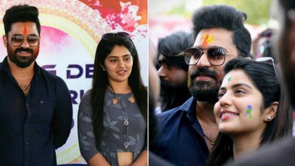 ಶೈನ್ ಜೊತೆ ಹೋಳಿ ಹಬ್ಬದಲ್ಲಿ ಮಿಂದೆದ್ದ ಮೇಘಾ ಶೆಟ್ಟಿ | Shine Shetty | Megha Shetty | Filmibeat Kannada