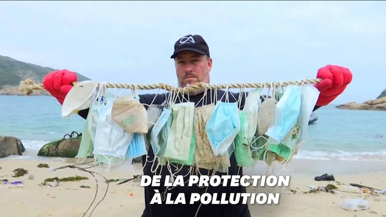 En Chine, les masques utilisés contre le coronavirus créent une nouvelle pollution