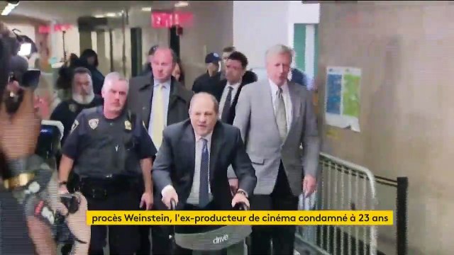 Cinéma : Harvey Weinstein condamné à 23 ans de prison pour viols et agressions sexuelles