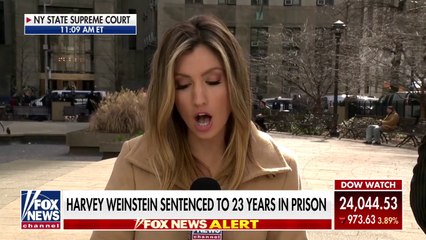 Harvey Weinstein sentenced to 23 years in prison