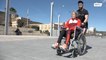 Best son in the world? Eric the marathon machine pushes mum with MS along in wheelchair