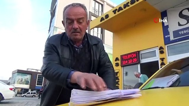 EDS’den 20 ayrı ceza yiyen taksi şoförü cezaları ödemek için kredi çekecek