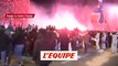La folle soirée des supporters parisiens - Foot - C1 - PSG