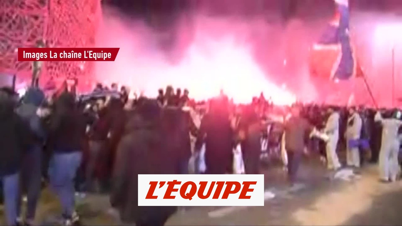 La folle soirée des supporters parisiens - Foot...