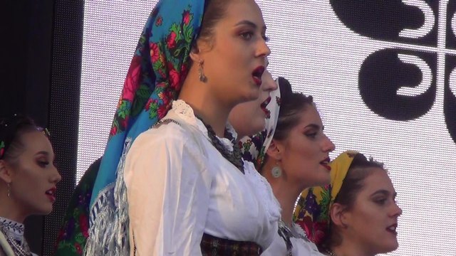 Serbian Traditional Dance 2-2, Serbian Festival Sydney Part 8-8, Tumbalong Park, Darling Harbour, 22 Feb 2020