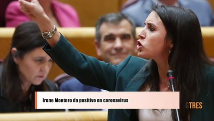 Irene Montero da positivo en coronavirus