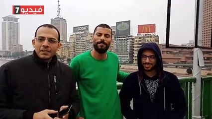 Video herunterladen: سيلفي عاصفة التنين.. المصريون يواجهون الطقس على طريقتهم