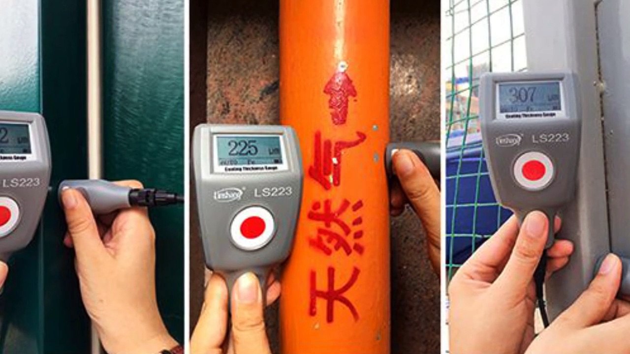 Paint mil thickness tester
