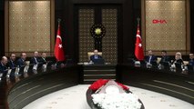 ANKARA ERDOĞAN BAŞKANLIĞINDA SAĞLIK KURULU VE İLGİLİ BAKANLIKLAR İLE KOORDİNASYON TOPLANTISI-1