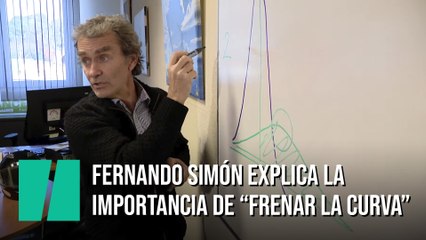Fernando Simón explica la importancia de "frenar la curva"