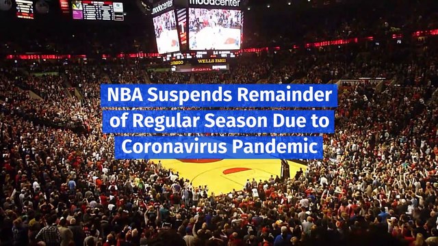 NBA Suspends Remainder of Regular Season Due to Coronavirus Pandemic