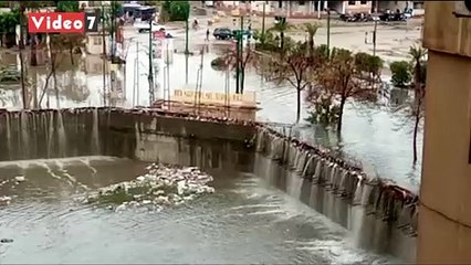 شكوى من غرق شارع الخمسين بزهراء المعادي نتيجة انسداد المصرف