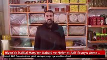 Hizan'da İstiklal Marşı'nın Kabulü ve Mehmet Akif Ersoy'u Anma Programı