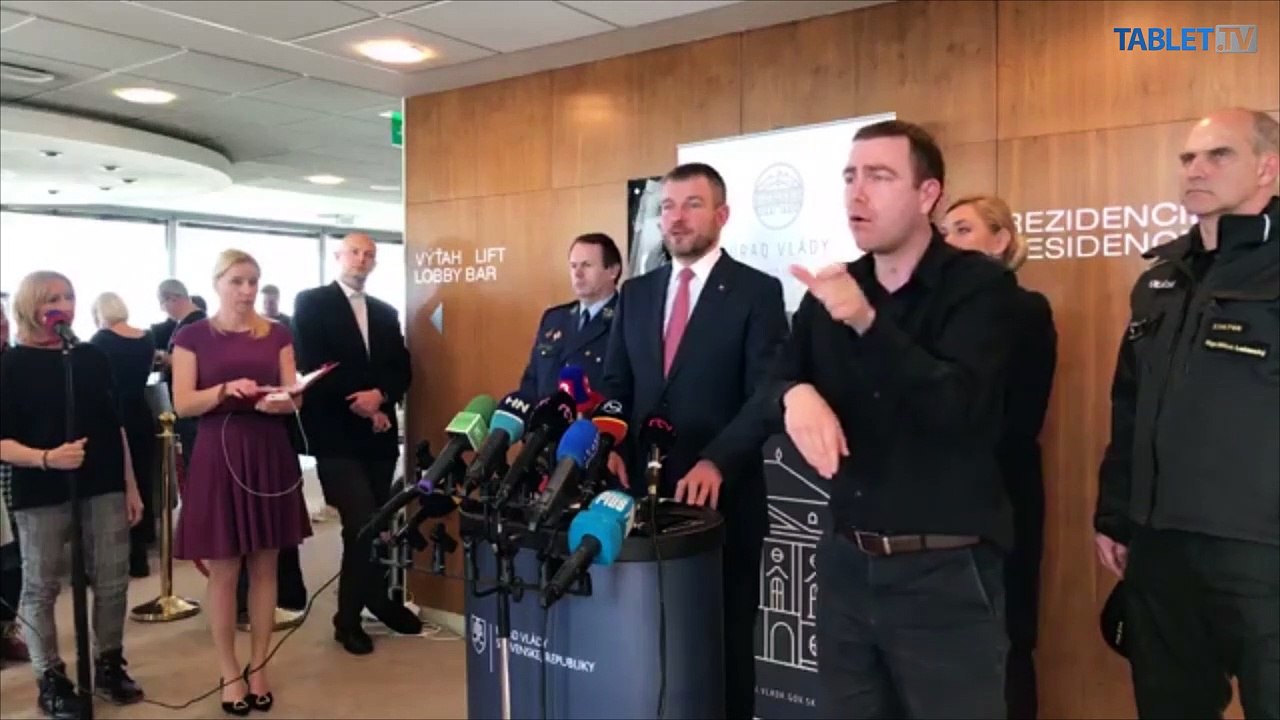 ZÁZNAM: TK premiéra P. Pellegriniho a ministerky vnútra D. Sakovej