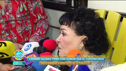 Download Video: Carmen Salinas piensa que coronavirus llegó para castigar a quienes comen perros. | Venga La Alegría