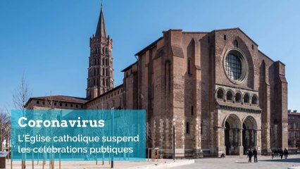 Coronavirus : l’Église catholique suspend les célébrations publiques