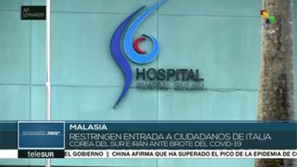 Malasia restringe el acceso a italianos, iraníes y surcoreanos