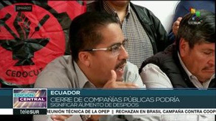 Ecuador: trabajadores rechazan nuevas medidas de Lenín Moreno