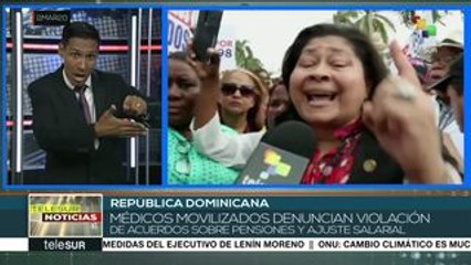 Rep. Dominicana: médicos denuncian a gobierno por violar acuerdos