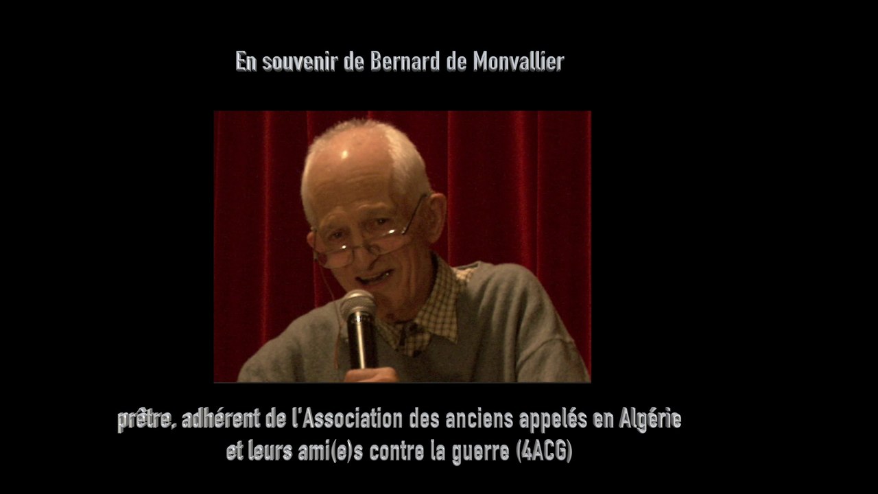 En souvenir de Bernard de Monvallier