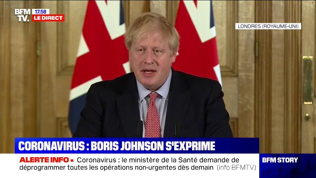 Coronavirus: Boris Johnson veut retarder le pic
